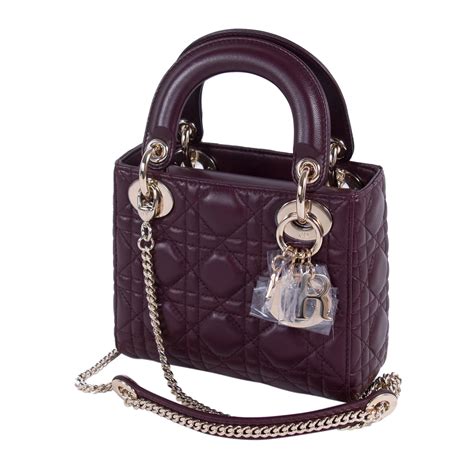 lady dior mini bag in perforated|pre owned lady dior bag.